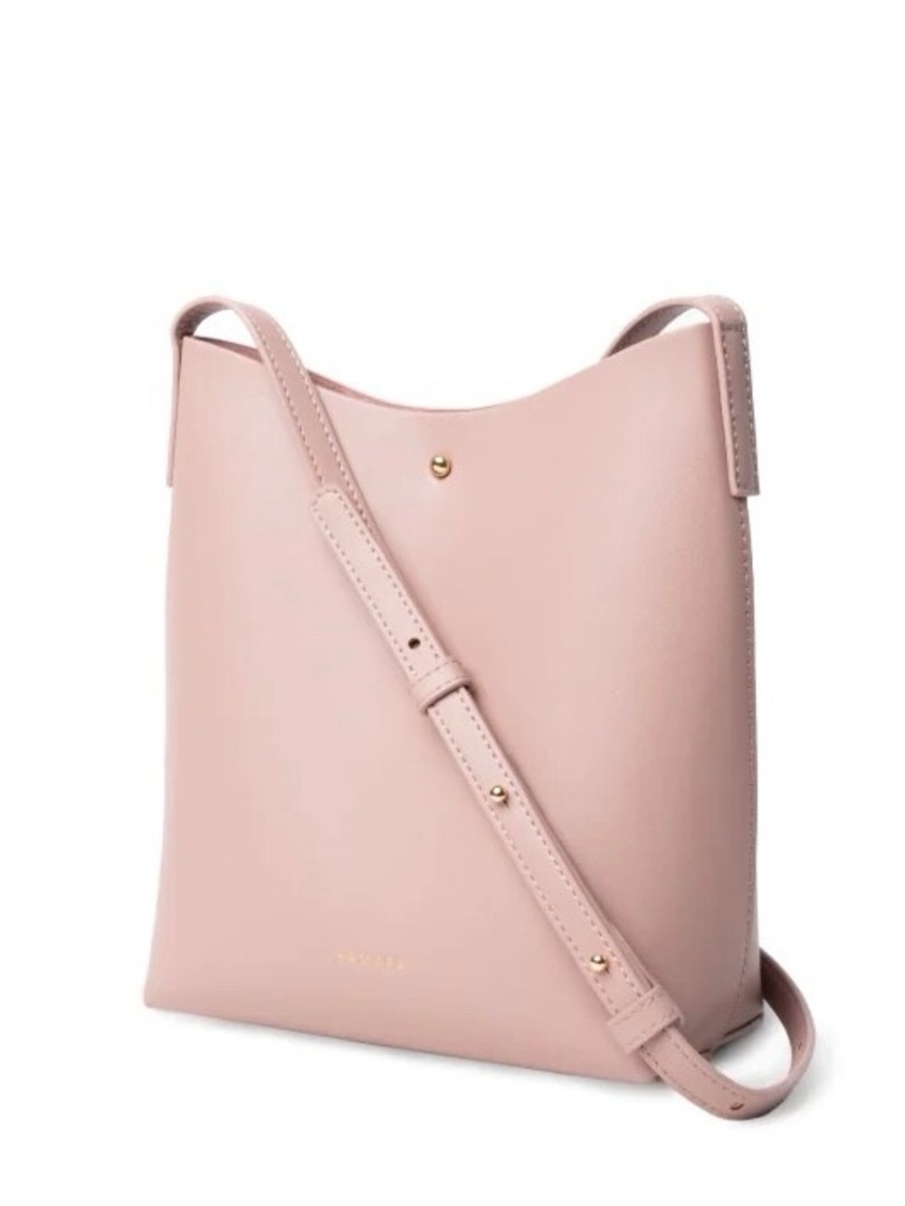 #20 Anthropologie Samara Medium Shoulder Bag Crossbody Peony Blush Vegan Leather
